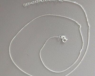 Collier en argent 55 cm